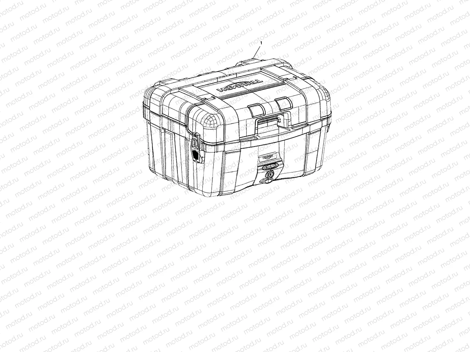 46 L top case (trekker)