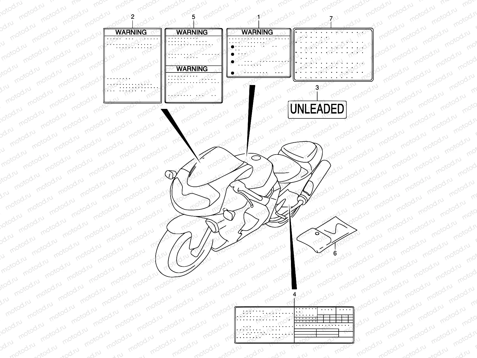 46 - LABEL (MODEL W/X/Y)