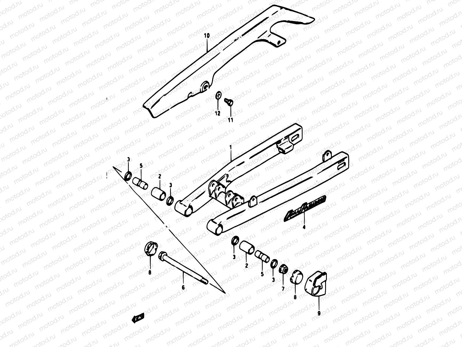 46 - REAR SWINGING ARM