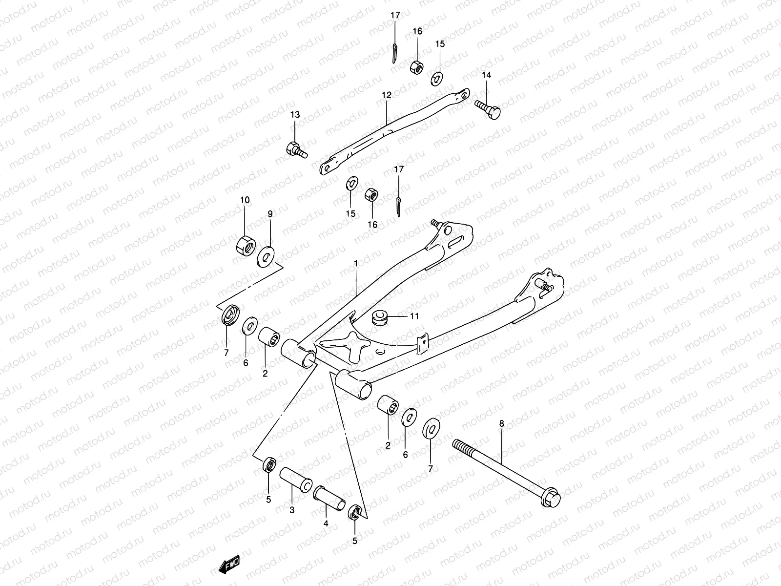 46 - REAR SWINGING ARM