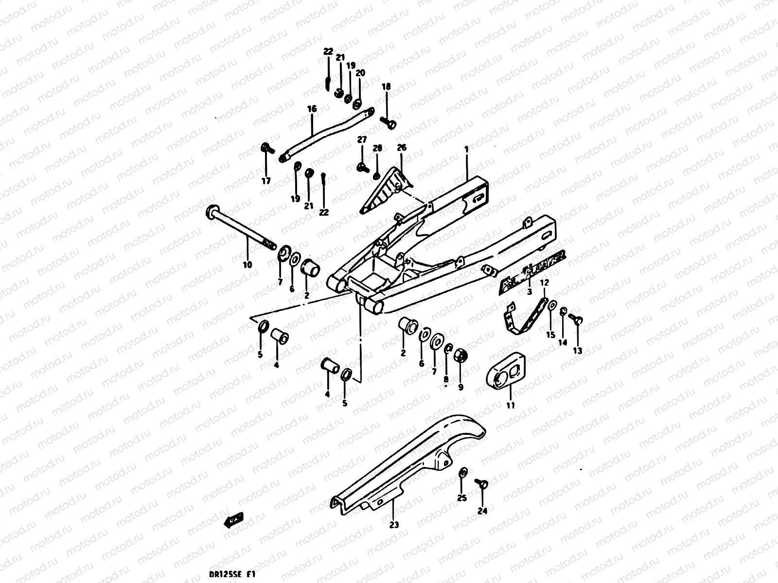 46 - REAR SWINGING ARM