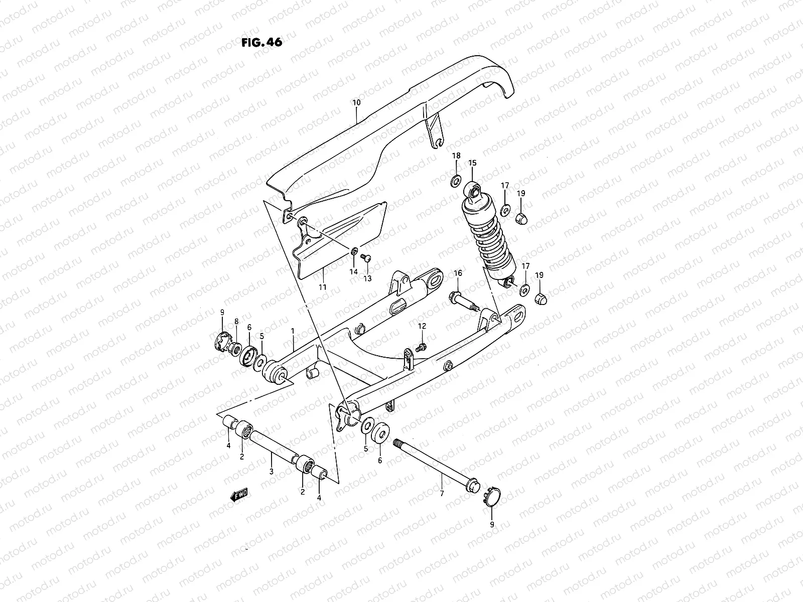 46 - REAR SWINGING ARM