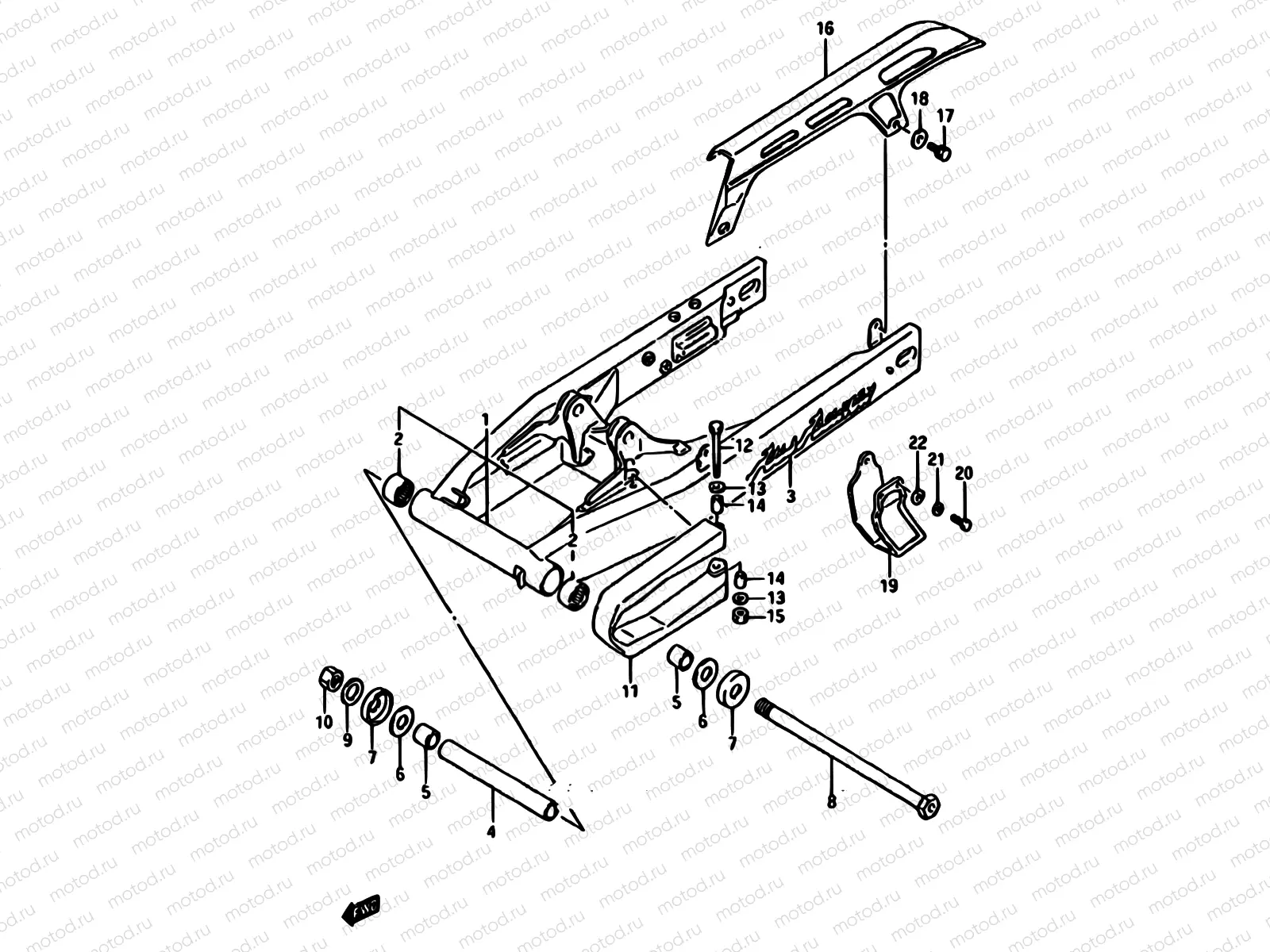 46 - REAR SWINGING ARM