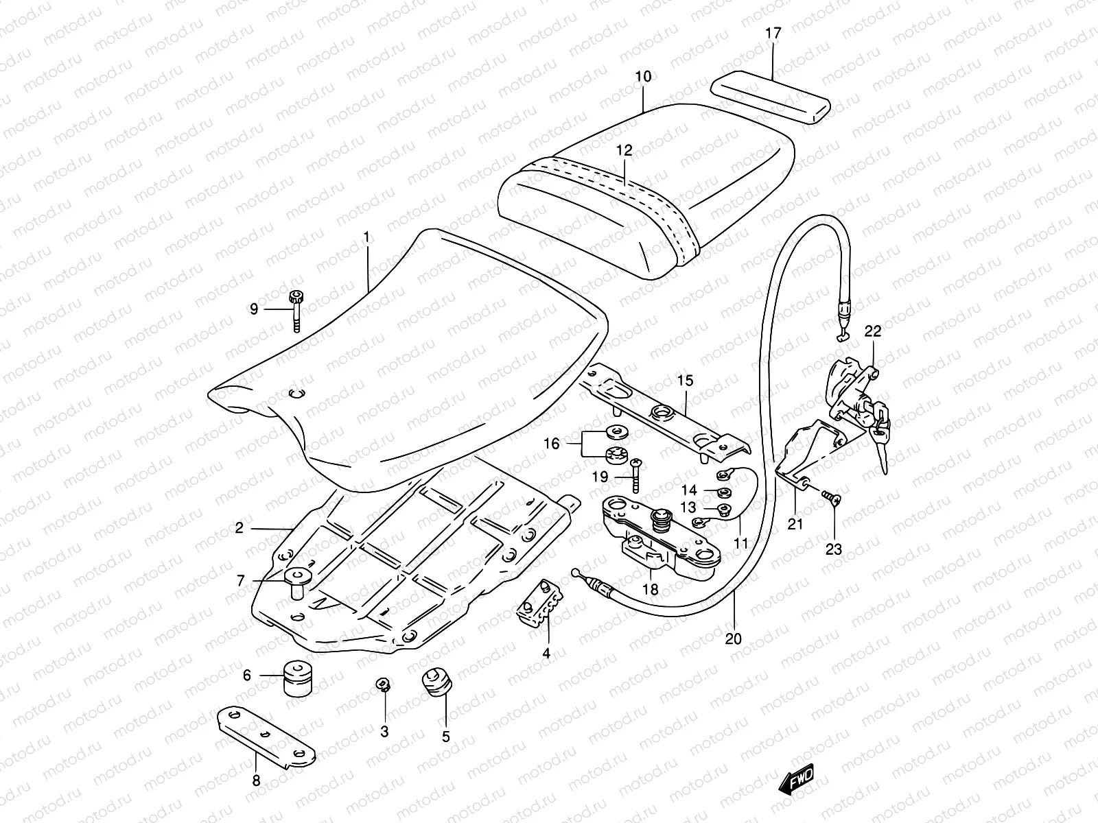 46 - SEAT (SEE NOTE)