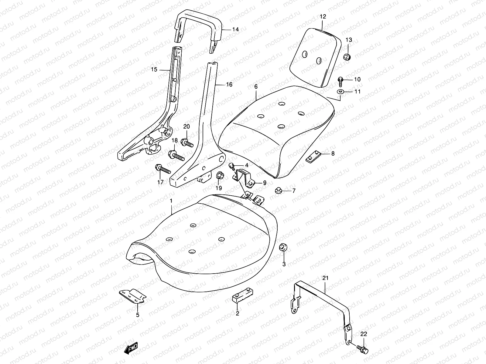 46 - SEAT (SEE NOTE)