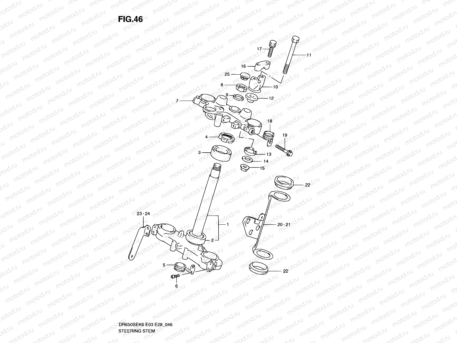 46 - STEERING STEM