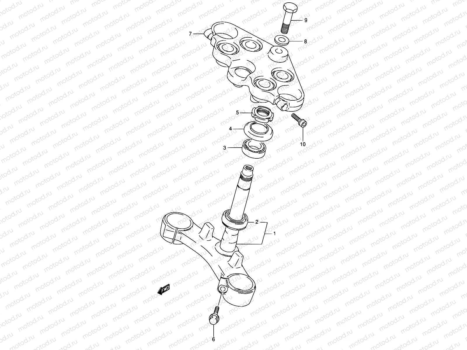 46 - STEERING STEM