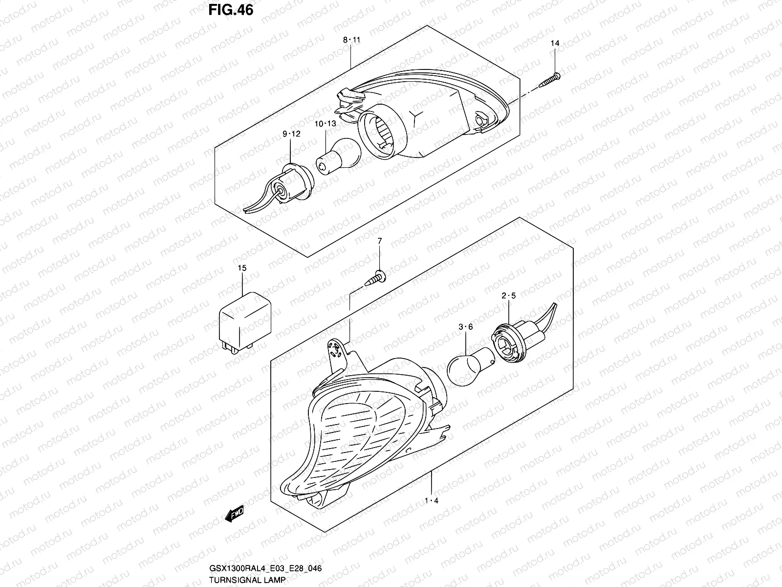 46 - TURNSIGNAL LAMP