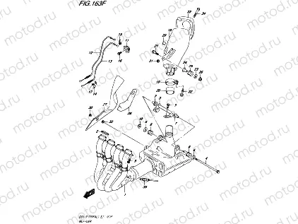 460D - FRONT FENDER (GSX-S1000FAUFL9 E21)