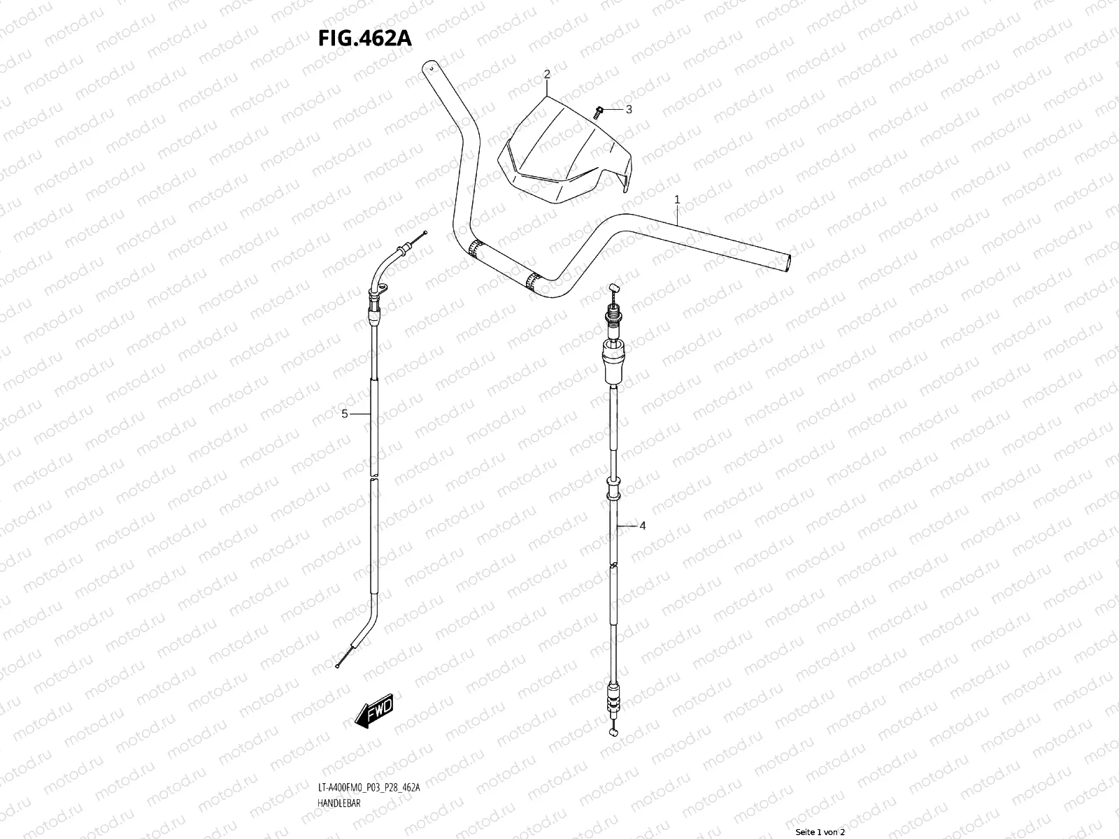 462A - HANDLE RAIL