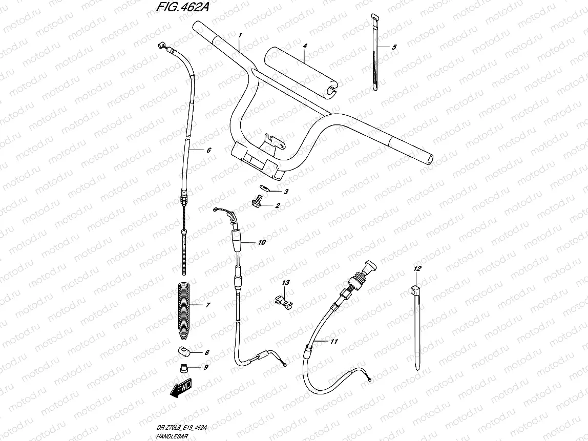 462A - HANDLEBAR
