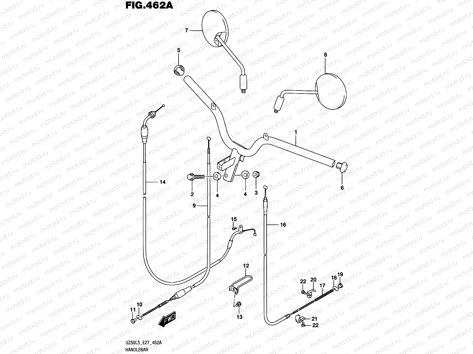 462A - HANDLEBAR