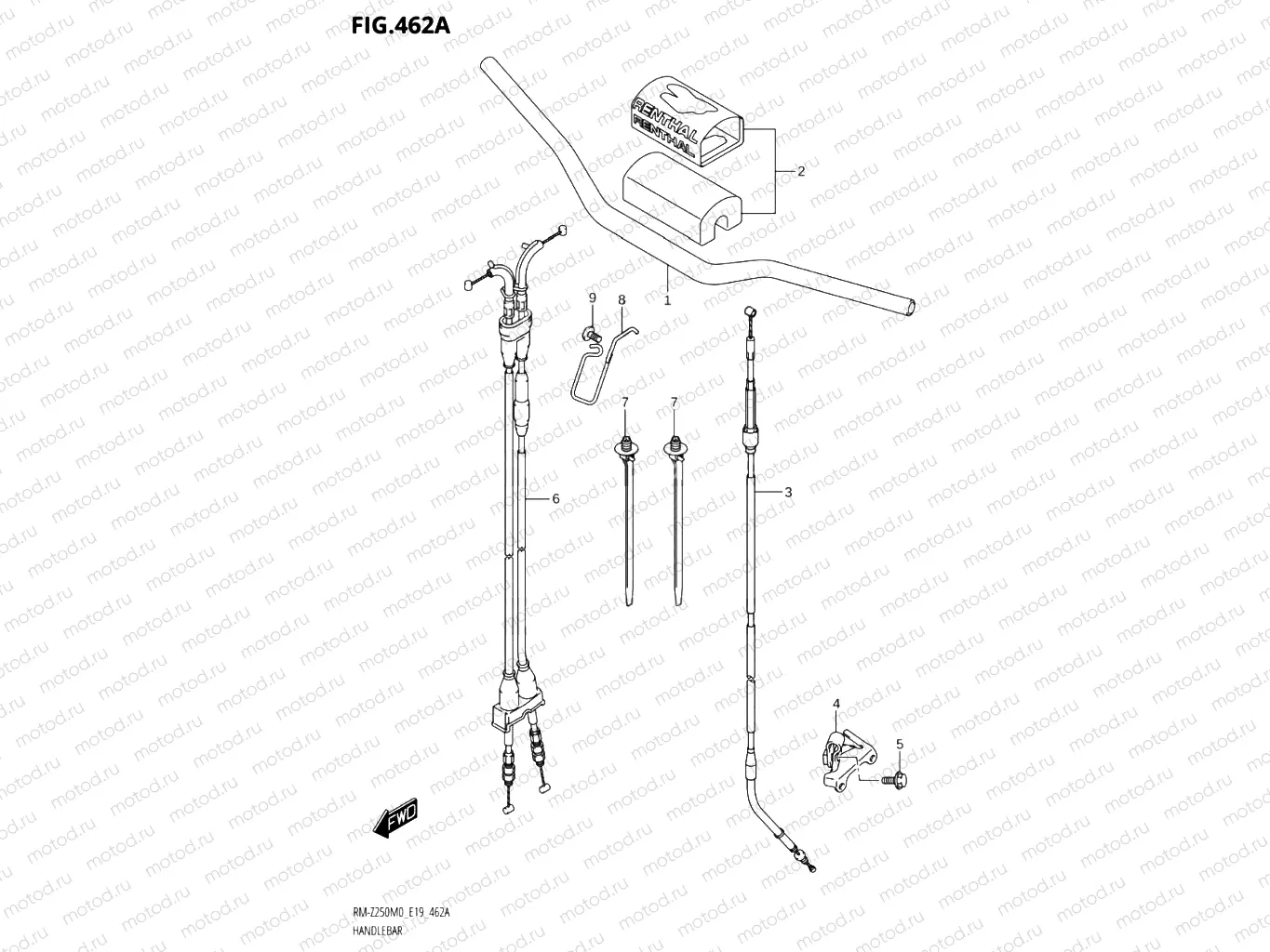 462A - HANDLEBAR