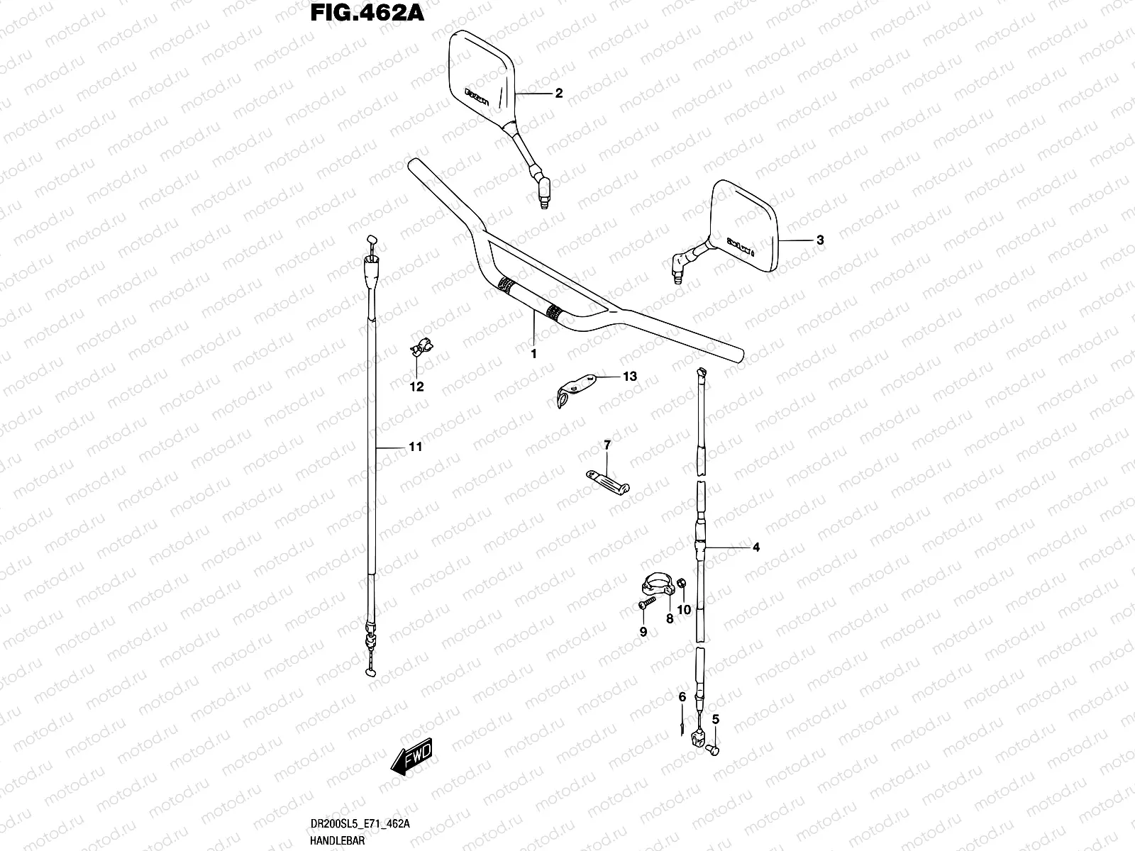 462A - HANDLEBAR