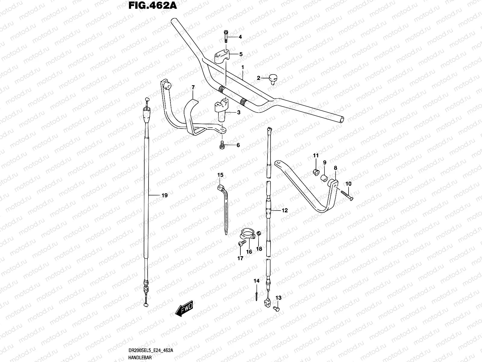 462A - HANDLEBAR