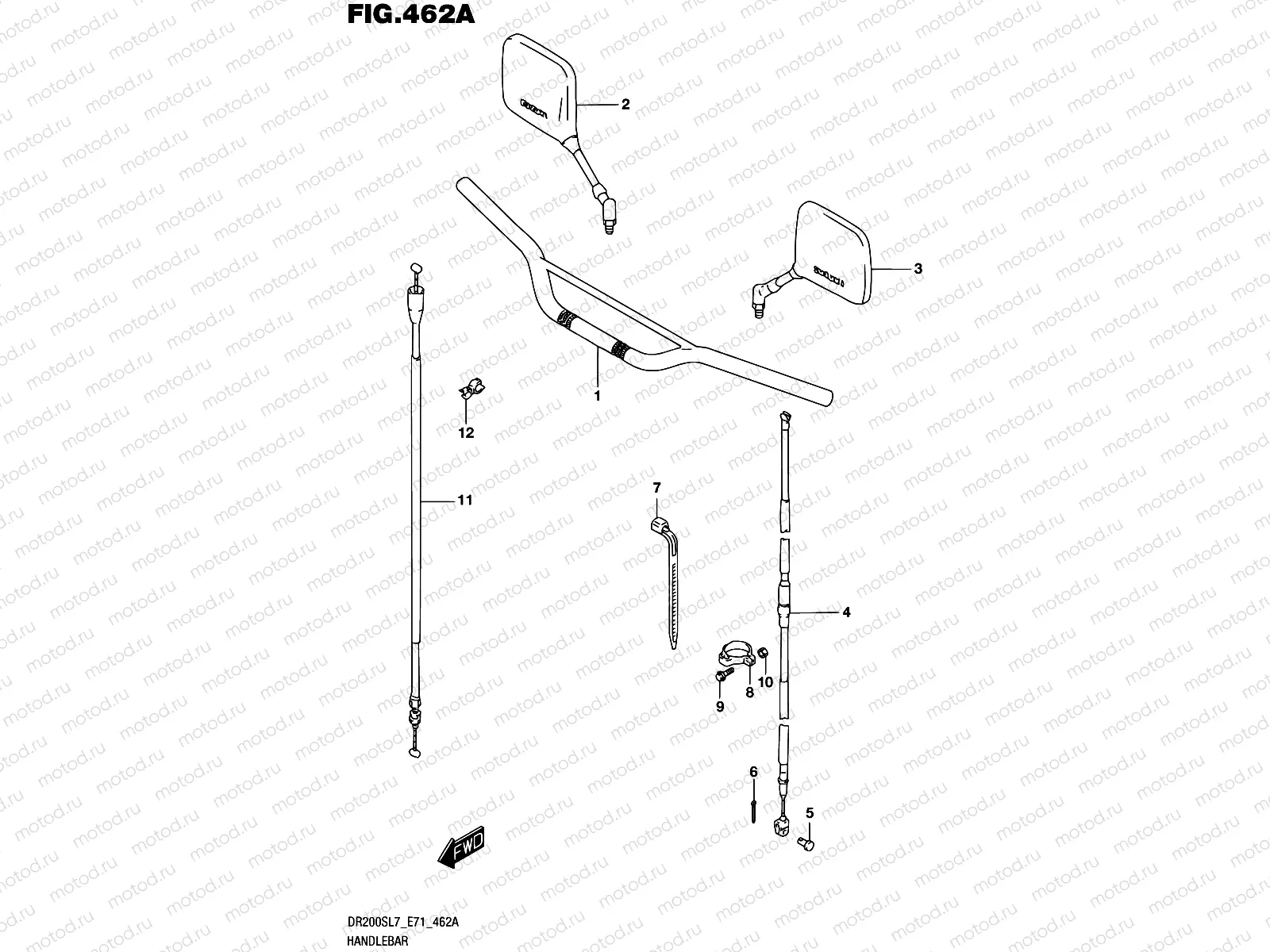 462A - HANDLEBAR