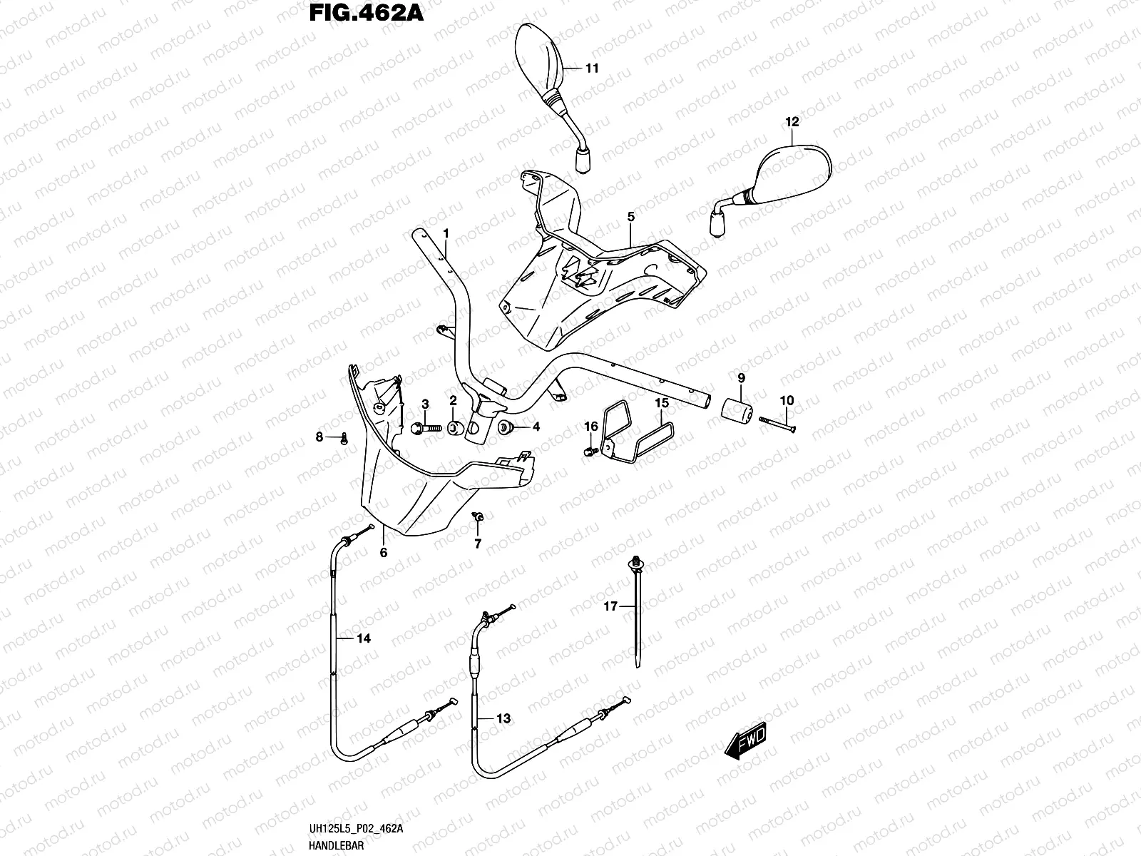 462A - HANDLEBAR