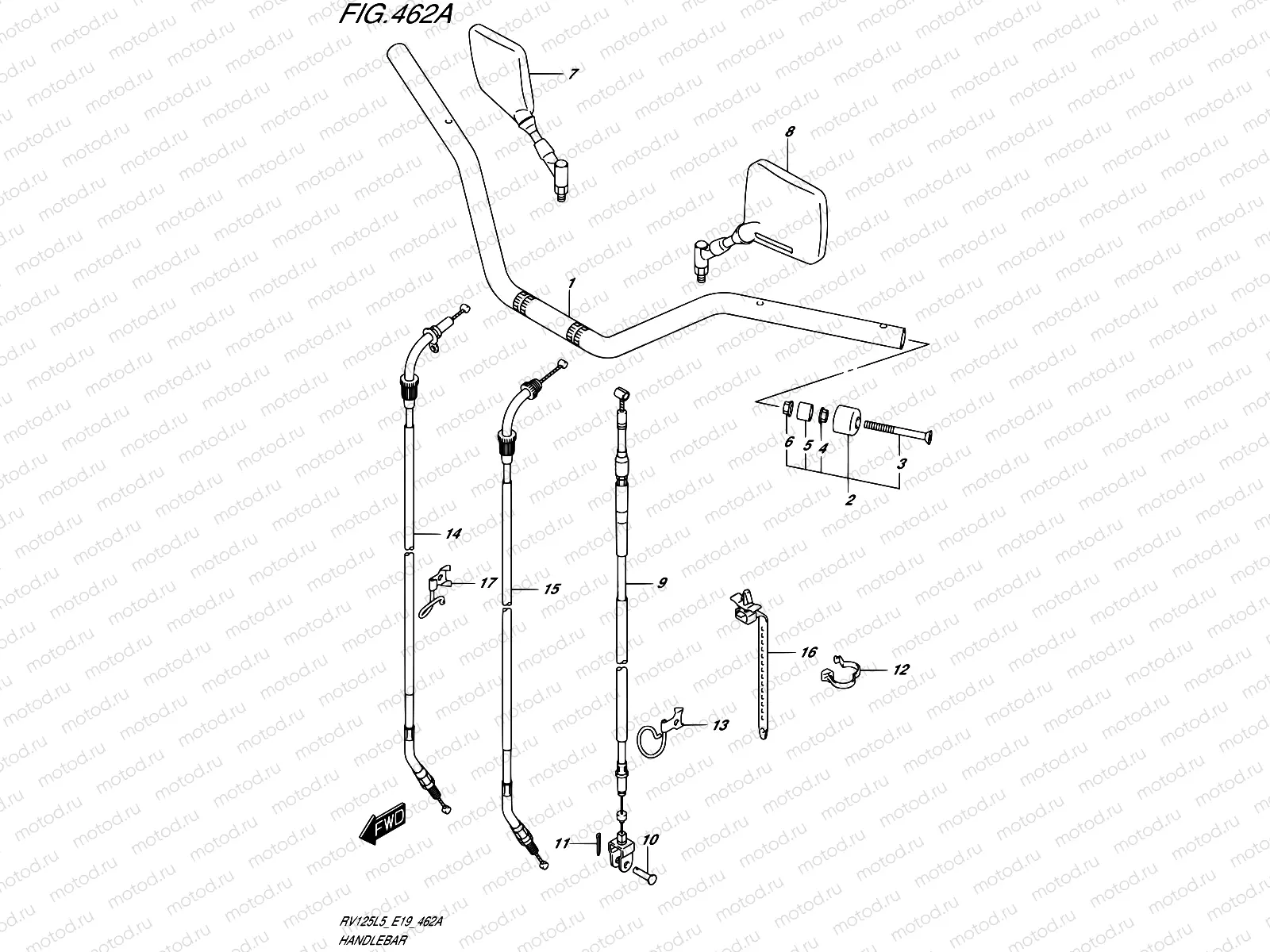 462A - HANDLEBAR