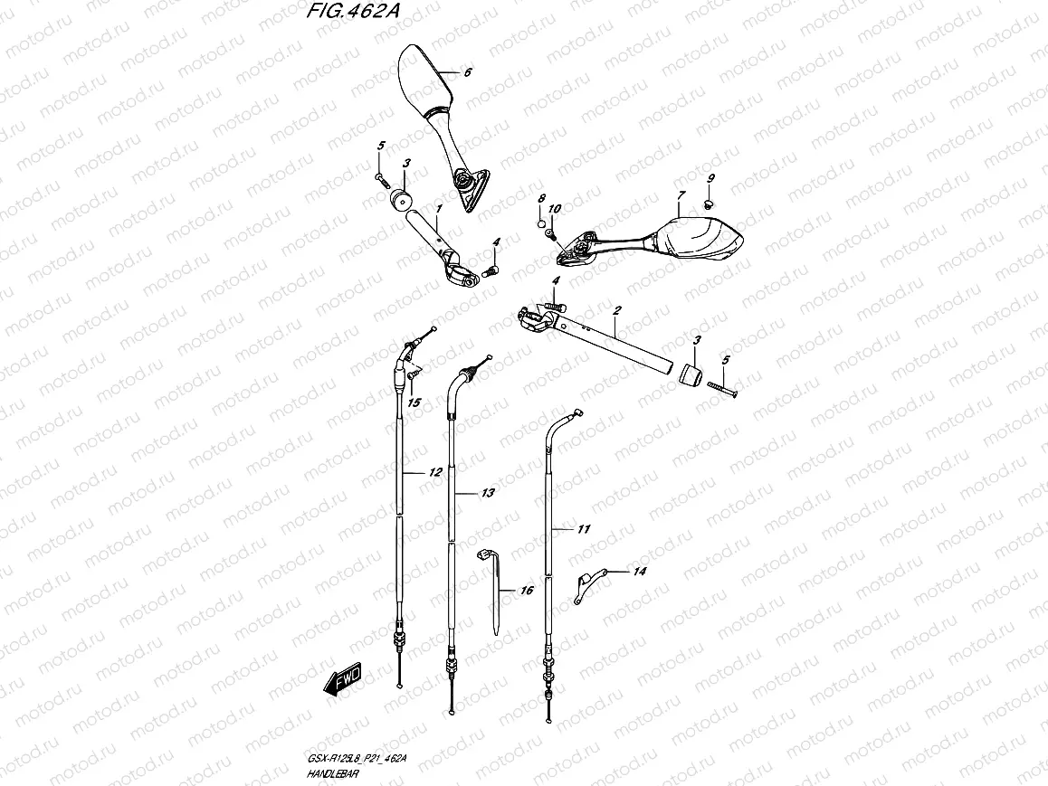 462A - HANDLEBAR