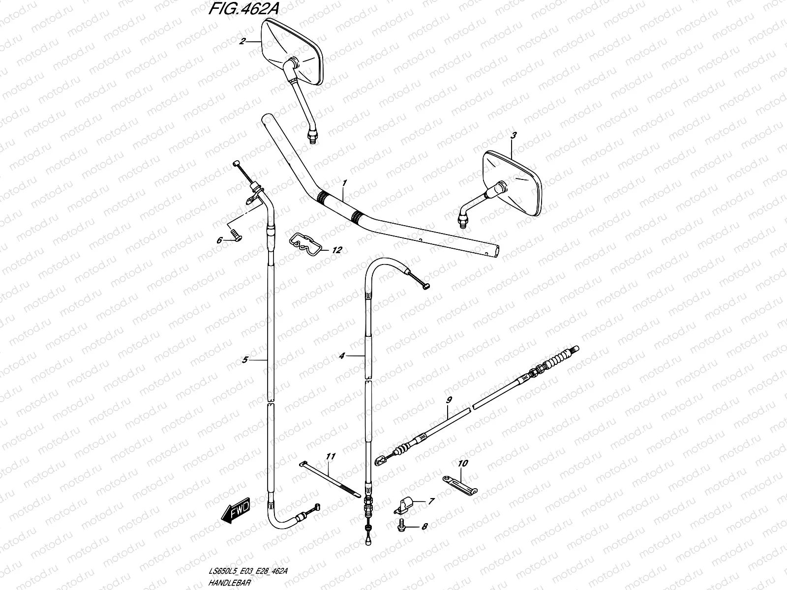 462A - HANDLEBAR
