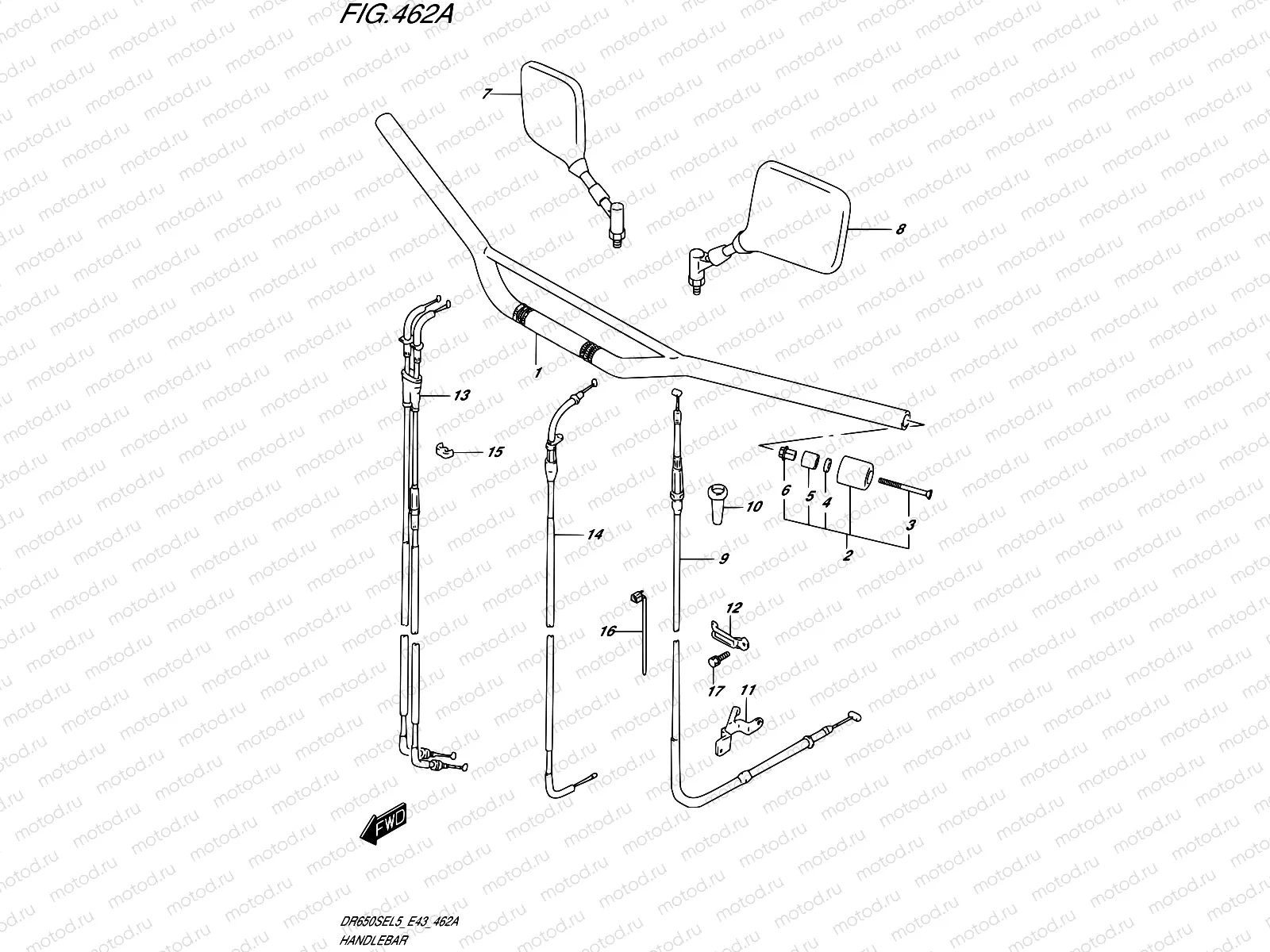 462A - HANDLEBAR