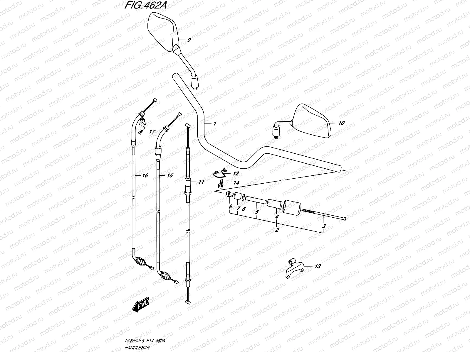 462A - HANDLEBAR