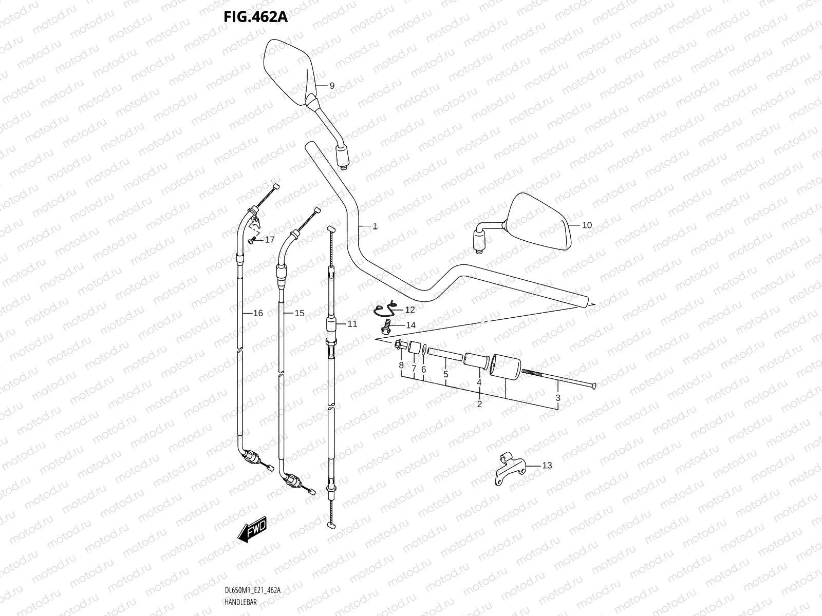 462A - HANDLEBAR