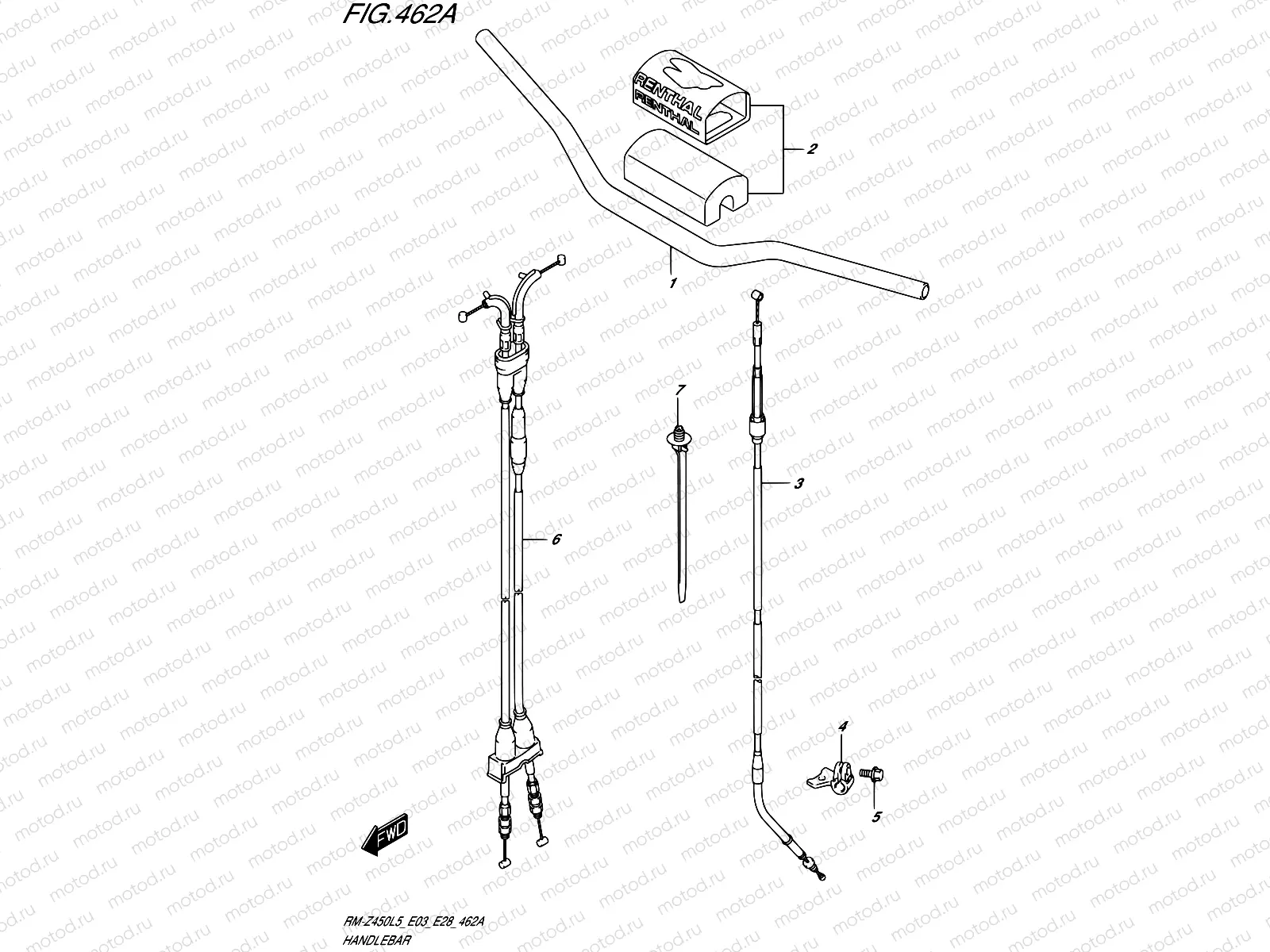 462A - HANDLEBAR