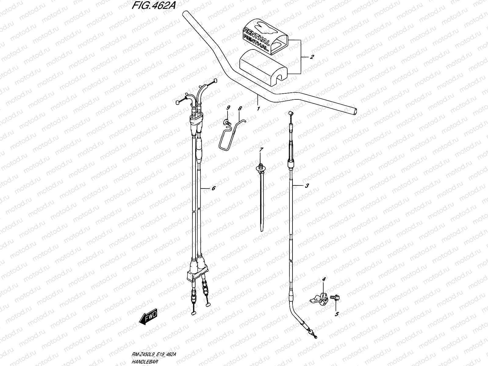 462A - HANDLEBAR