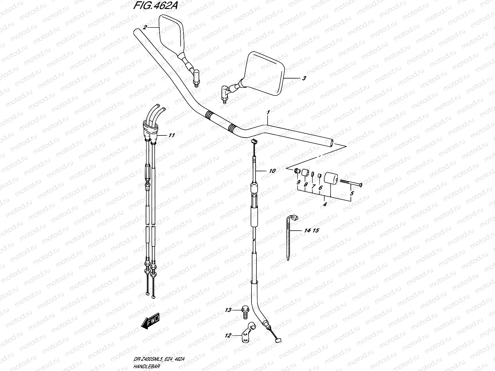 462A - HANDLEBAR