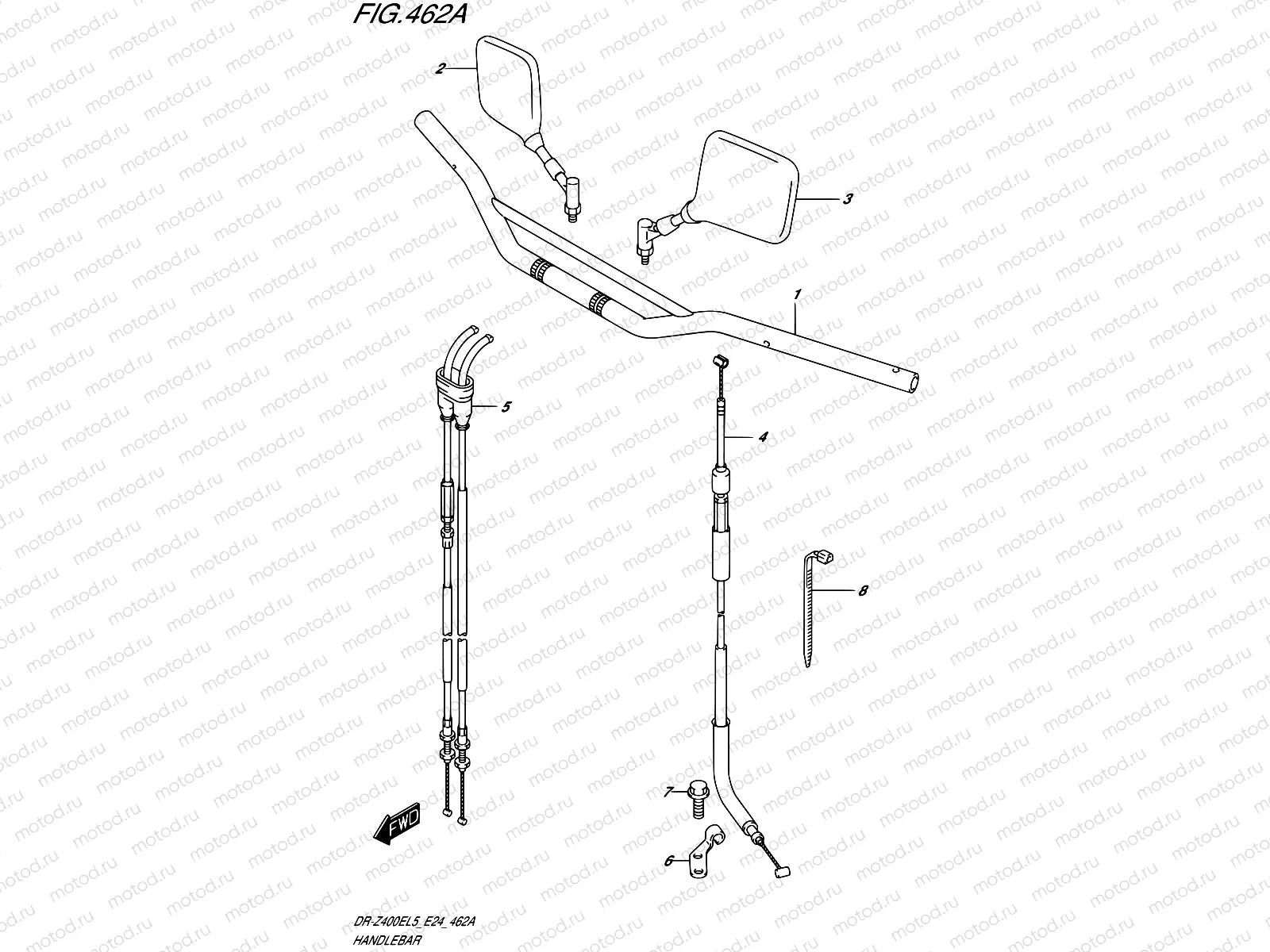 462A - HANDLEBAR
