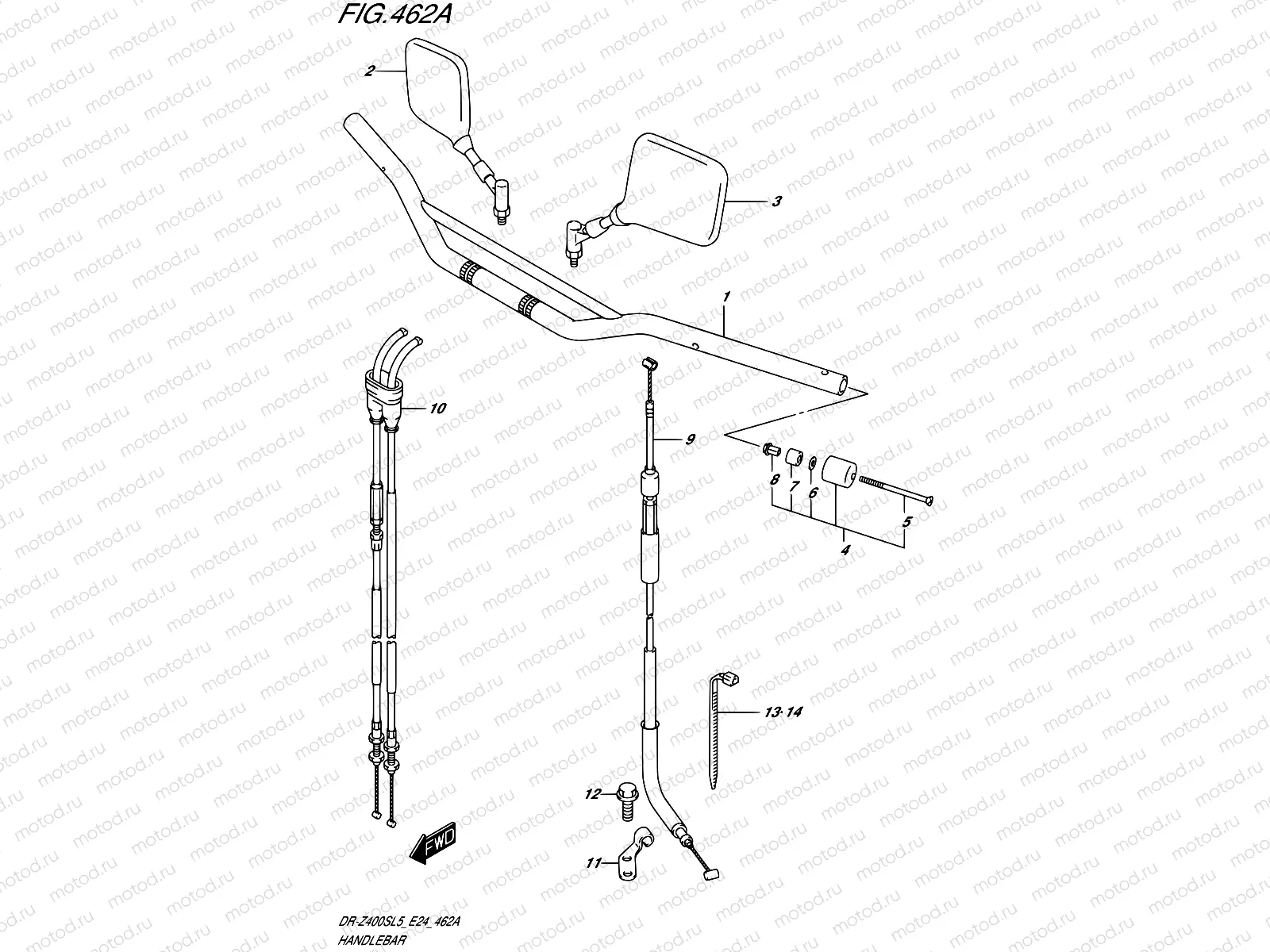 462A - HANDLEBAR