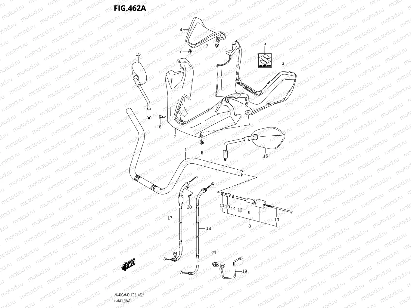 462A - HANDLEBAR