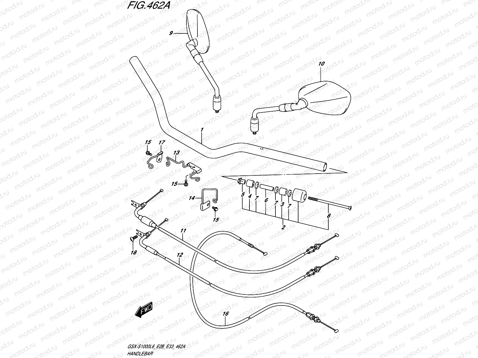 462A - HANDLEBAR