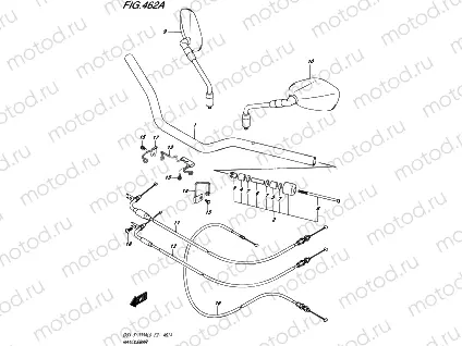 462A - HANDLEBAR