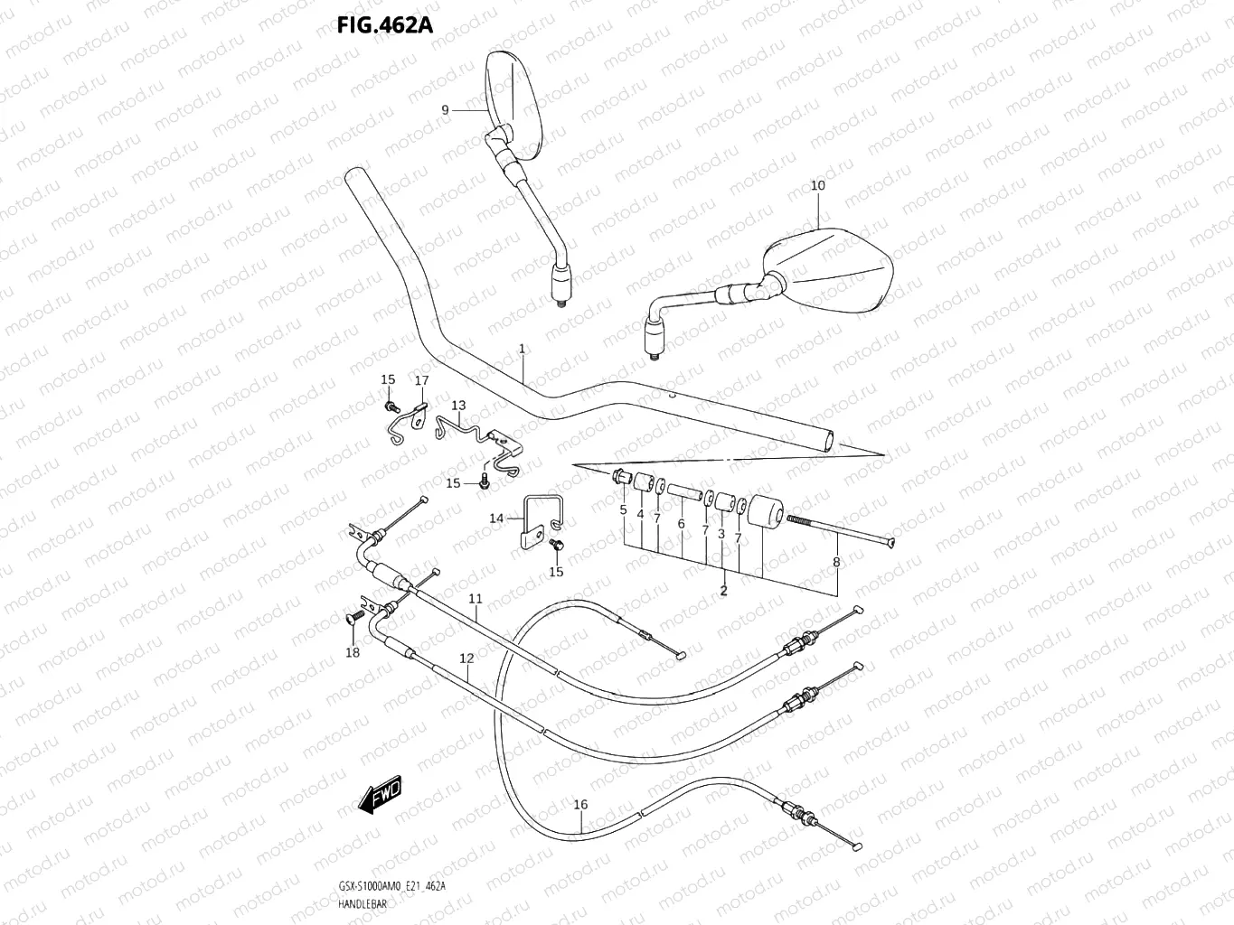 462A - HANDLEBAR