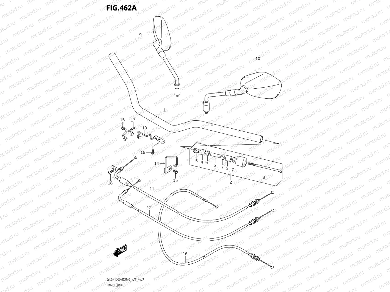 462A - HANDLEBAR