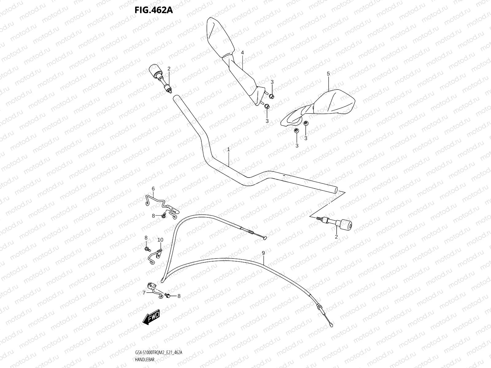 462A - HANDLEBAR