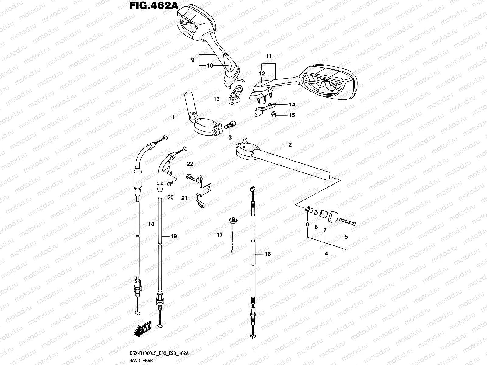 462A - HANDLEBAR