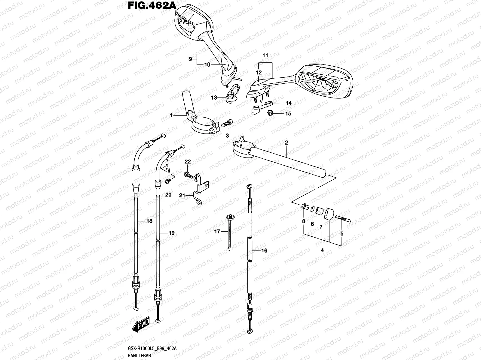 462A - HANDLEBAR