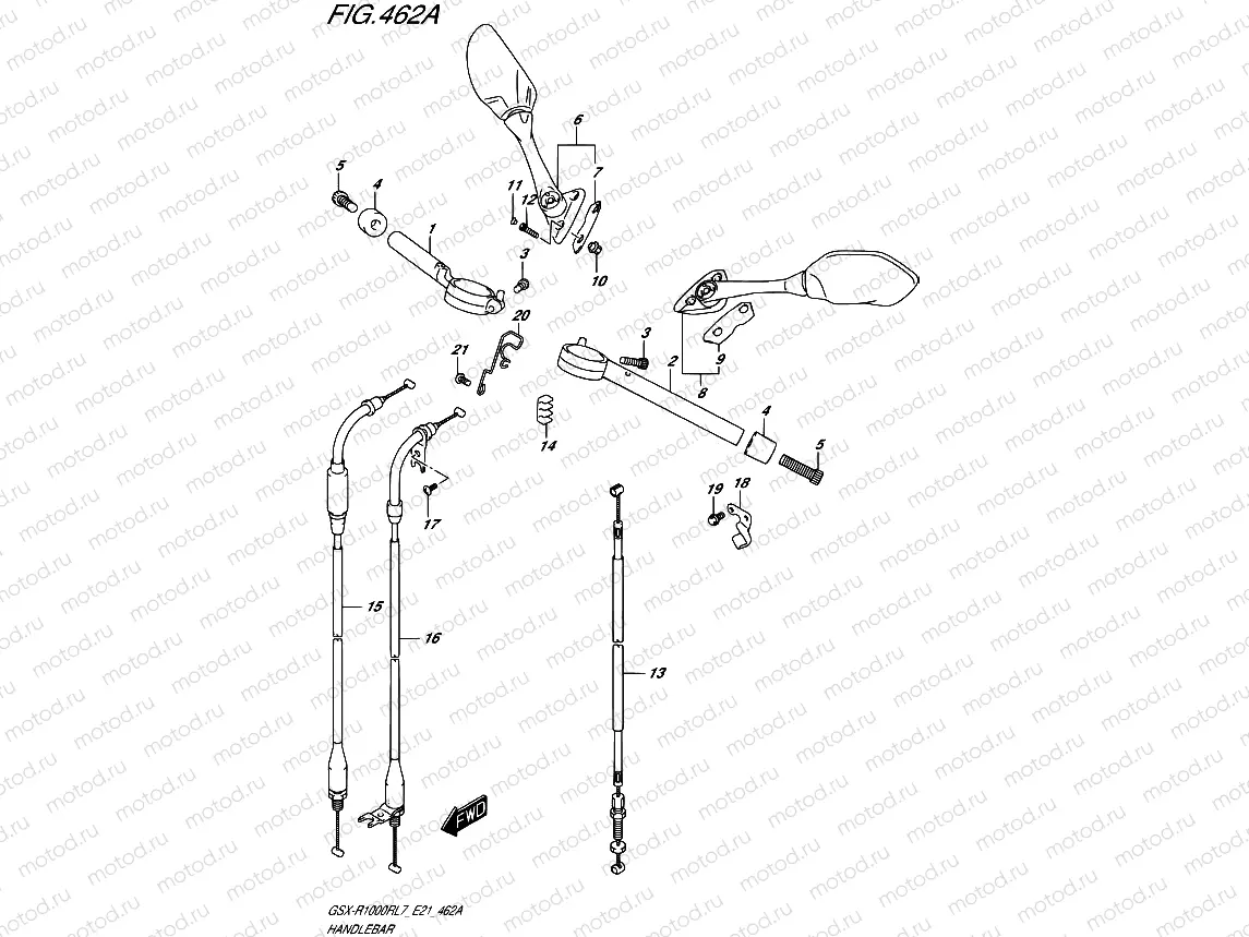 462A - HANDLEBAR