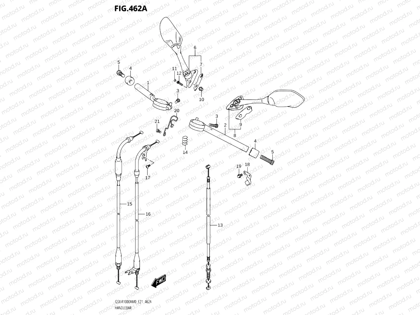 462A - HANDLEBAR