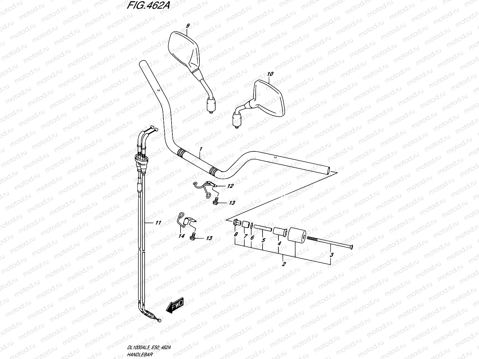 462A - HANDLEBAR