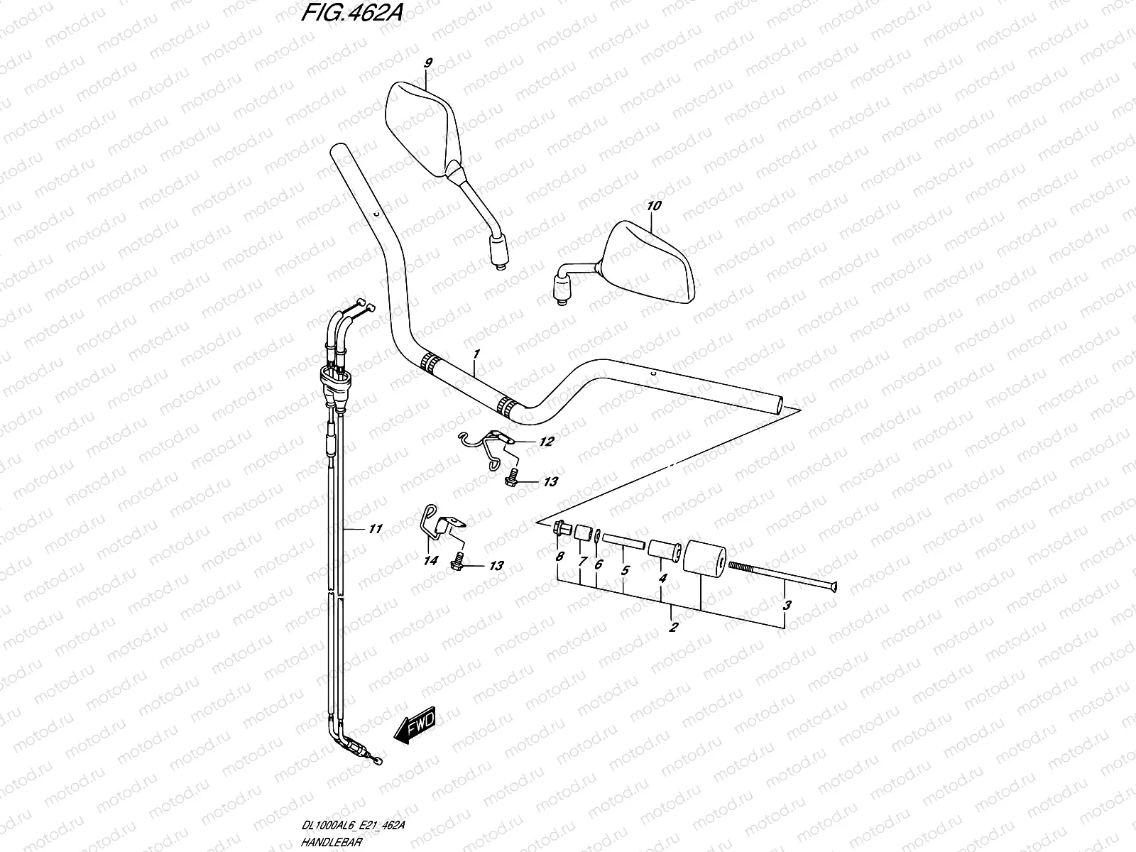 462A - HANDLEBAR