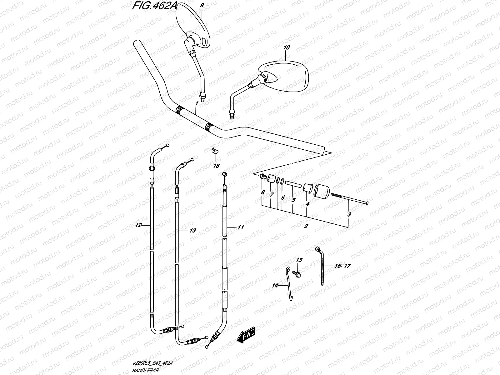 462A - HANDLEBAR