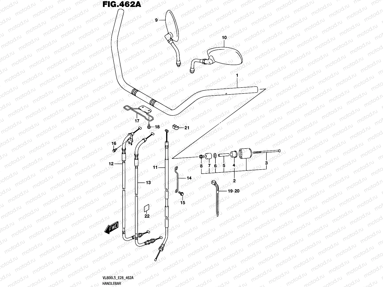 462A - HANDLEBAR