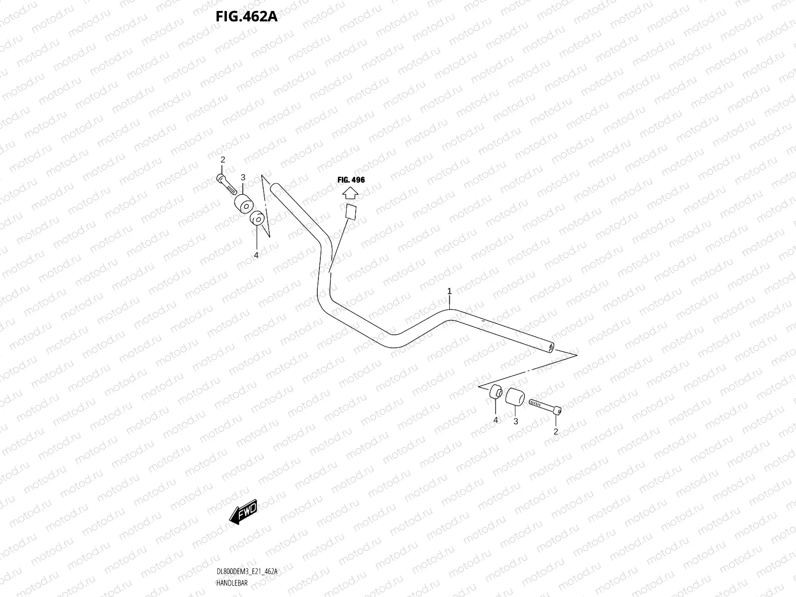 462A - HANDLEBAR