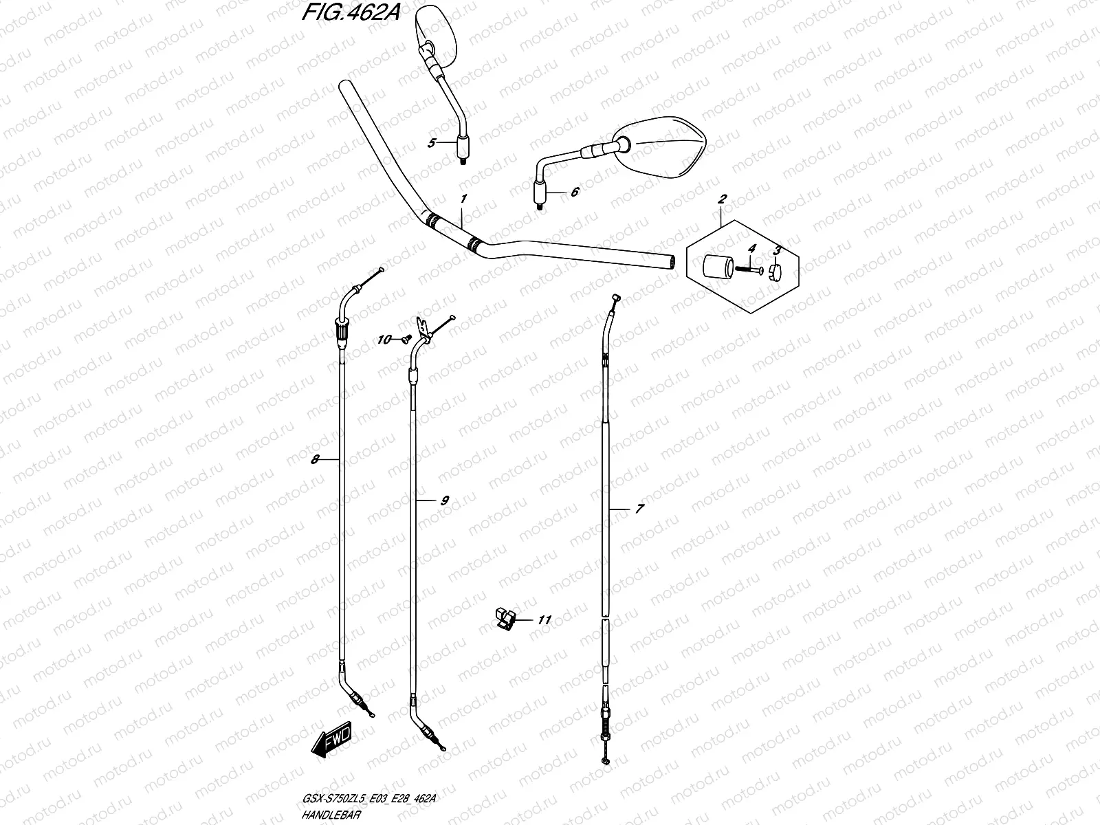 462A - HANDLEBAR