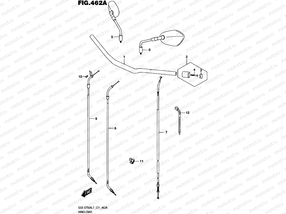 462A - HANDLEBAR