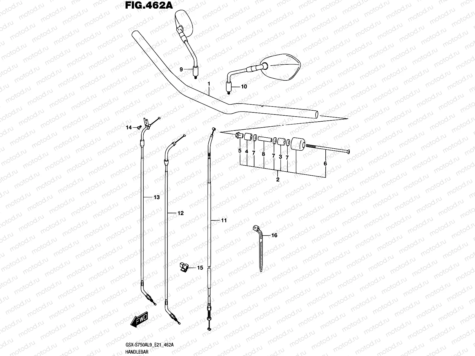 462A - HANDLEBAR